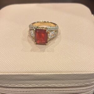 July 24: Ruby on Gold Ring